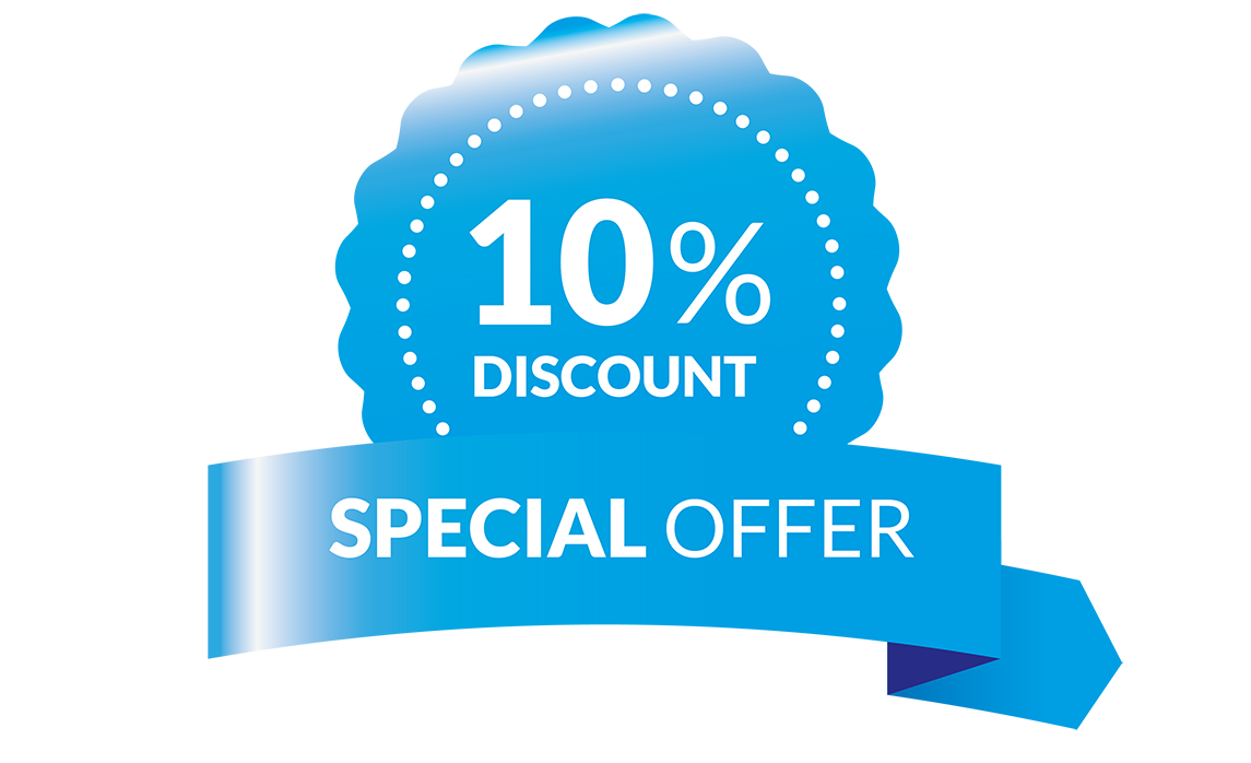 Get your personal 10% discount voucher - 2020